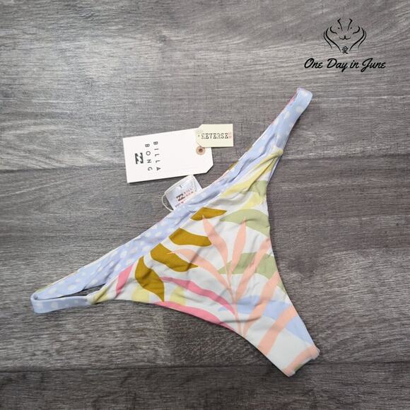 Billabong Tropic Jungle Maya Bikini Bottom Size M - Picture 4 of 6
